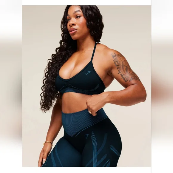 *SET* NWT - Gymshark x Analis Seamless Leggings And Sports Bra